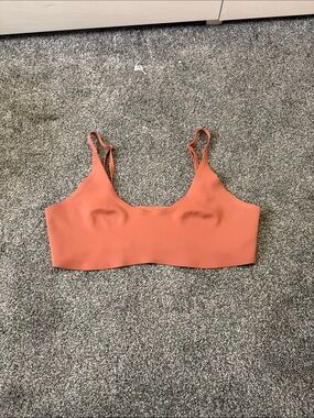 Intimately Free People Simple Scoop Neck Bralette in Terracotta
